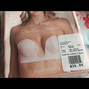 Backless Strapless Bra U Plunge Fashion Forms